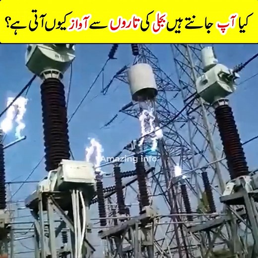 ⚡ The Real Reason Electric Wires Produce Sound! Have you ever noticed a humming or buzzing sound coming from electric wires or power lines? It’s not magic — it’s science! In this video, we’ll explain why electricity sometimes creates sound and what it tells us about voltage, current, and safety. Watch till the end to uncover the mystery behind this everyday phenomenon! ⚡🔌 #Electricity #ScienceFacts #PowerLines #ElectricalSound #Engineering #Energy | Amazing Info