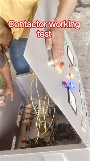 big contactor testing starter