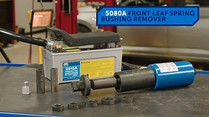 3.1K views · 26 reactions | Struggling with stubborn leaf spring bushings? The OTC 5080A Truck Front Leaf Spring and Bushing Service Set is your solution! This tool makes removal and installation a breeze, saving you time and frustration. See it in action in our product video!   [https://bit.ly/3Z0iiWi] | OTC Tools | Facebook