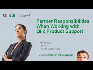 Qlik Responsible Partner Duties