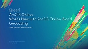 ArcGIS Online: What’s new with ArcGIS Online World Geocoding