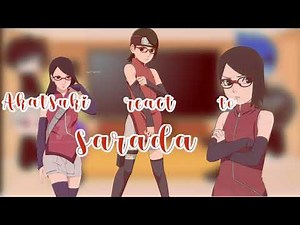 Akatsuki react to sarada| pls no hate ❤| gacha club