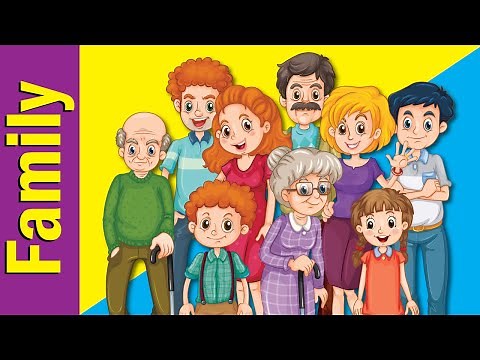 Learn Family Members in English | Family Vocabulary | Fun Kids English