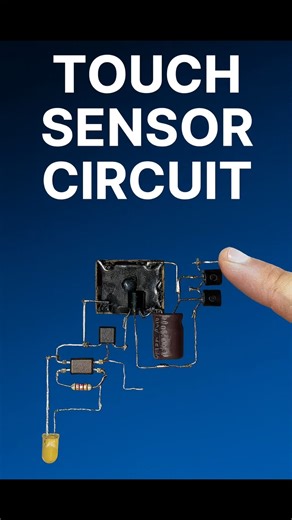 DIY Touch Sensor Circuit | BC548, F422, PC817, Relay | Smart Switch Project