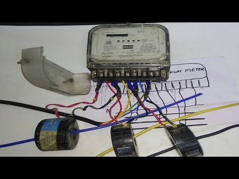 3 PHASE ENERGY METER CONNECTION
