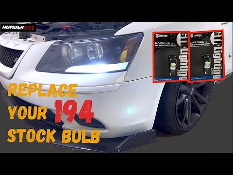 Replace your Factory 194 Bulb with Brighter T10 LED Bulb