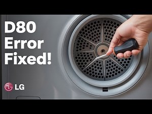How to fix LG dryer d80 error code! **FULL GUIDE** (2025)