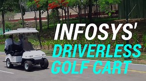 104K views · 604 reactions | Infosys bets on self-driving golf carts to shape its future. Read | https://goo.gl/EspbJW | NDTV Profit | Facebook