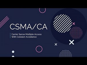 CSMA / CA ( Carrier Sense Multiple Access With Collision Avoidance )