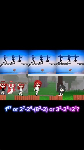 1 or 2 or 3? || 300 IQ Challenge? || ib @fash #99nightintheforest #anime #memes #shorts #gacha #heat