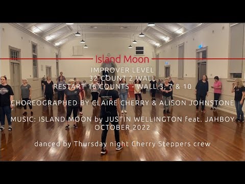 ISLAND MOON Improver Line Dance