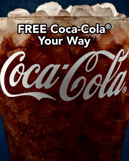 2.9M views · 95 reactions | Redeem a FREE Coke, Diet Coke, or Coke Zero any size, any way when you make a purchase in the app. Available for a limited time. What's Coca-Cola YOUR way? Terms and Conditions apply, see full terms at https://www.livefreeshopsonic.com/legal/sonic-legal-lines | Sonic Drive-In | Facebook