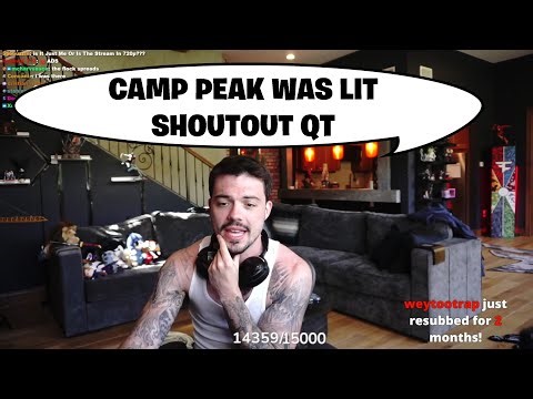 Adapt Talks About His Camp Peak Experience