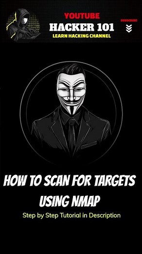 NMAP Scanning 101: How to Scan for Targets on Your Network #shorts #nmap