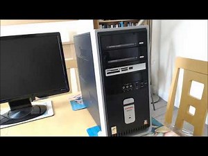 Compaq Presario desktop pc from 2005 - Dual Core Cpu upgrade Part 1