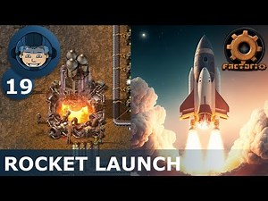 WHITE SCIENCE & ROCKET LAUNCH - Step 19: Factorio Megabase (Step-By-Step)