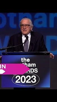 Watch Robert De Niro deliver fiery anti-Trump Gotham Awards speech | ENTERTAIN THIS!