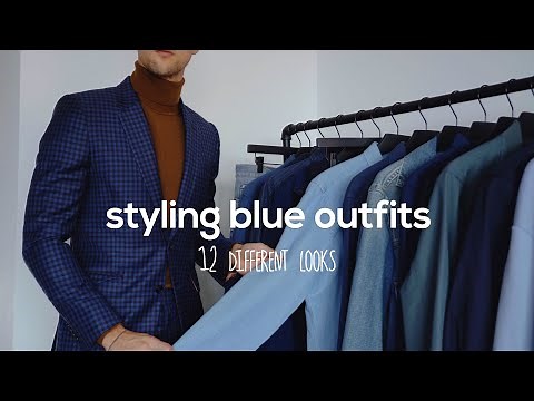 12 Ways to Style Blue Outfits | Monochromatic Fashion Inspiration