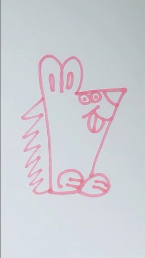 How to draw A Cute Mouse🐁🐀