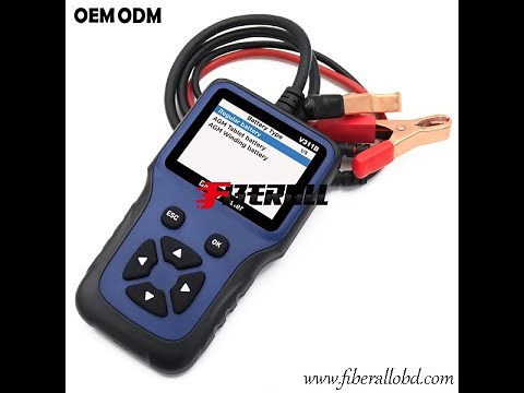 How To Use V311B Car Battery Tester Diagnostic Tool？