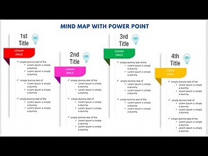 How to Create a 4 Step Mind Map in Powerpoint | Educated Life