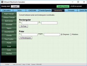 Polar to Cartesian Calculator: [Polar Coordinates Calculator]