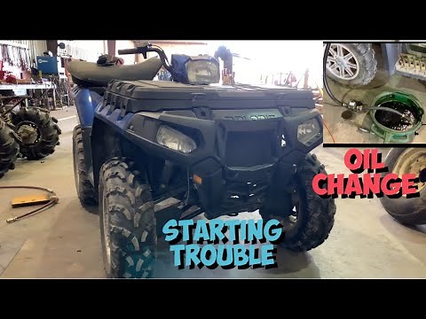 Polaris sportsman 550 starting issue