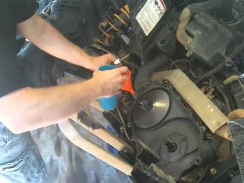 Stuck Canam Clutch Removal Trick