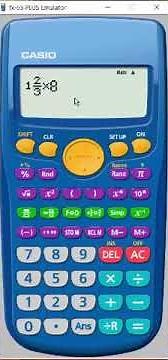 fx-55Plus - How to Multiply Fractions by Whole Numbers