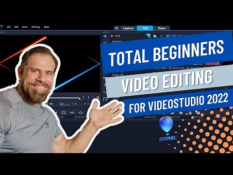 Video editing for absolute beginners Corel Videostudio 2022