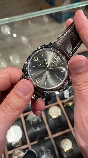 Panerai Luminor Due GMT Anthracite Dial Automtic Mens Watch PAM00944