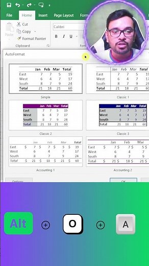 Table Formatting in 10 seconds | ms-excel | Tips and Tricks of Excel |