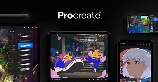 Procreate® – 勾画、描绘、创作。