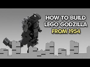 How to Build A Lego Godzilla (1954) - Build Request #1