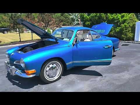 Gorgeous 1970 Volkswagen Karmann Ghia For Sale~Fully Restored~Awesome Colors!