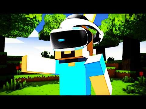 vr in minecraft!!!!