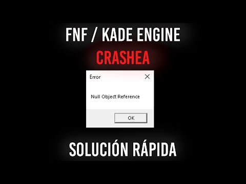 ERROR FNF / Kade Engine Crashea | SOLUCIÓN