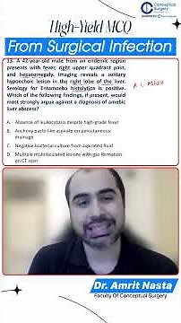 Amoebic vs Pyogenic Liver Abscess | Concept Simplified by Dr. Amrit Nasta | Surgery Made Easy