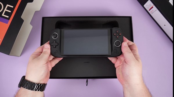 AYA NEO Slide - Handheld Gaming PC with Sliding Screen, Full QWERTY Keyboard, 6" 1080P IPS Display, AMD Ryzen 7 7840U, 32GB RAM & 2TB SSD, WiFi 6E Bright Black [BB-32-2]