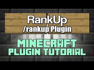 Rankup Plugin Tutorial Minecraft 1.10 [OLD]