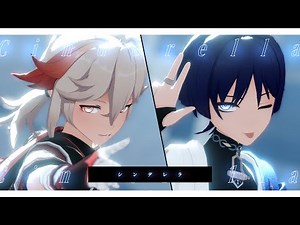【原神/Genshin MMD】シンデレラ【万葉 Kazuha/放浪者 Wanderer】