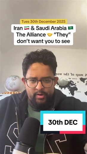 30.12.25 Iran and Saudi Arabia may be drifting towards the same side and some would definitely not want you to know about it! We drop some analysis based forecasting. Search #newsbaba for the latest news updates and breaking news coverage. #geopolitics #analysis #news #latest