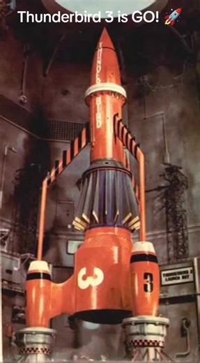 ​5... 4... 3... 2... 1... 🚀 Thunderbirds are GO! The launch sequence of Thunderbird 3 was always my favorite. #Thunderbird #Thunderbird3 #GerryAnderson #Nostalgia