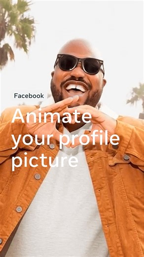 Your profile, now in motion. Animate your Facebook profile pic with Meta AI. | Meta AI