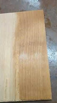 Danish Oil Finish on Alder Wood: A Step-by-Step Example