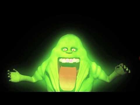 Halloween Projection Green Ghost