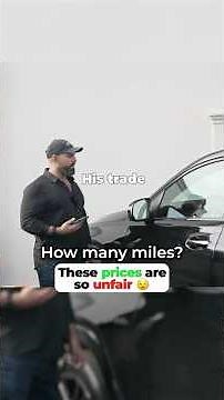 This trade in was not fair at all