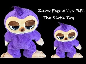 Zuru Pets Alive Fifi The Sloth Flossing Dancing Toy