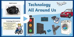 Technology All Around Us Photo PowerPoint