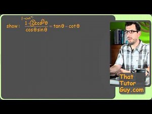 3 Tricks for Hard Trigonometry Proofs - Introduction to Trigonometry Video Lecture - Class 10